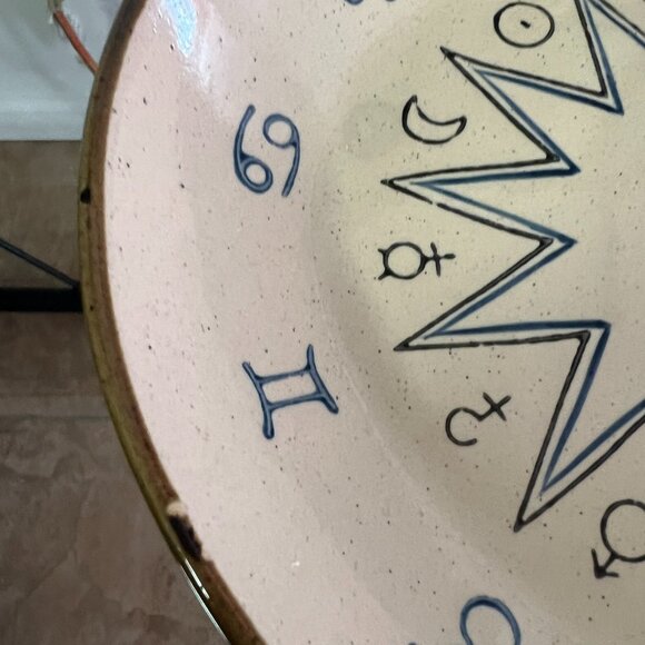 Zodiac celestial decoration plate price for 1 - Picture 3 of 5